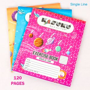 A5 Exercise Book 120 Pages Single Line
