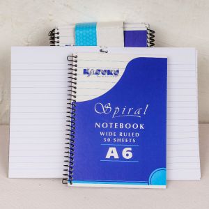 Notebook A6 Size Spiral